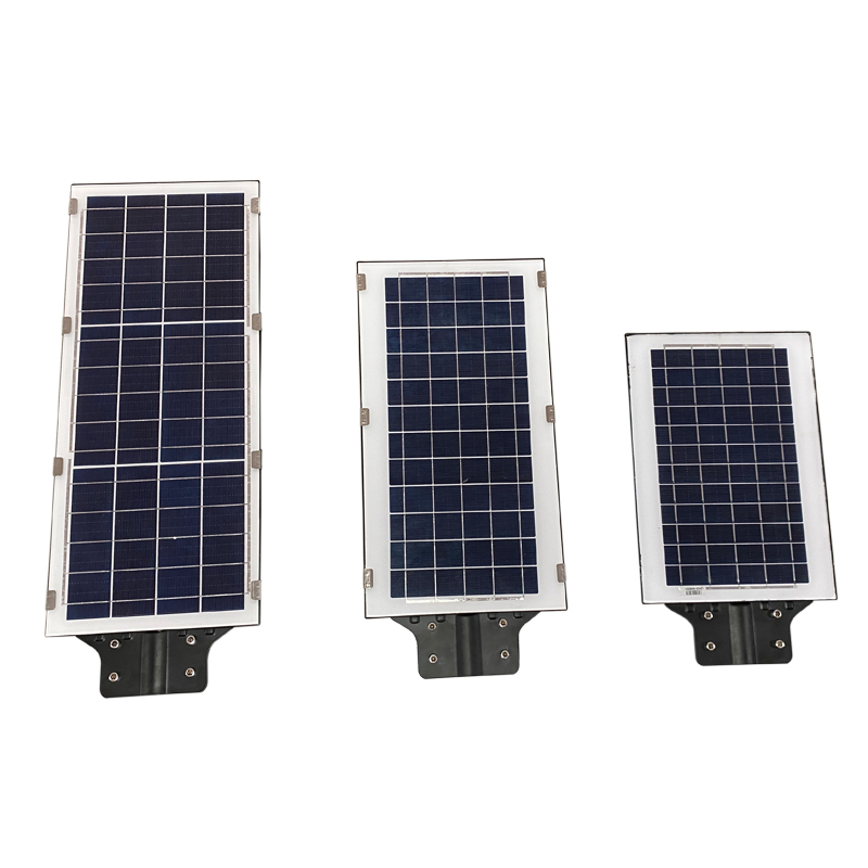 Farola LED solar con función de inducción de radar y material de hierro